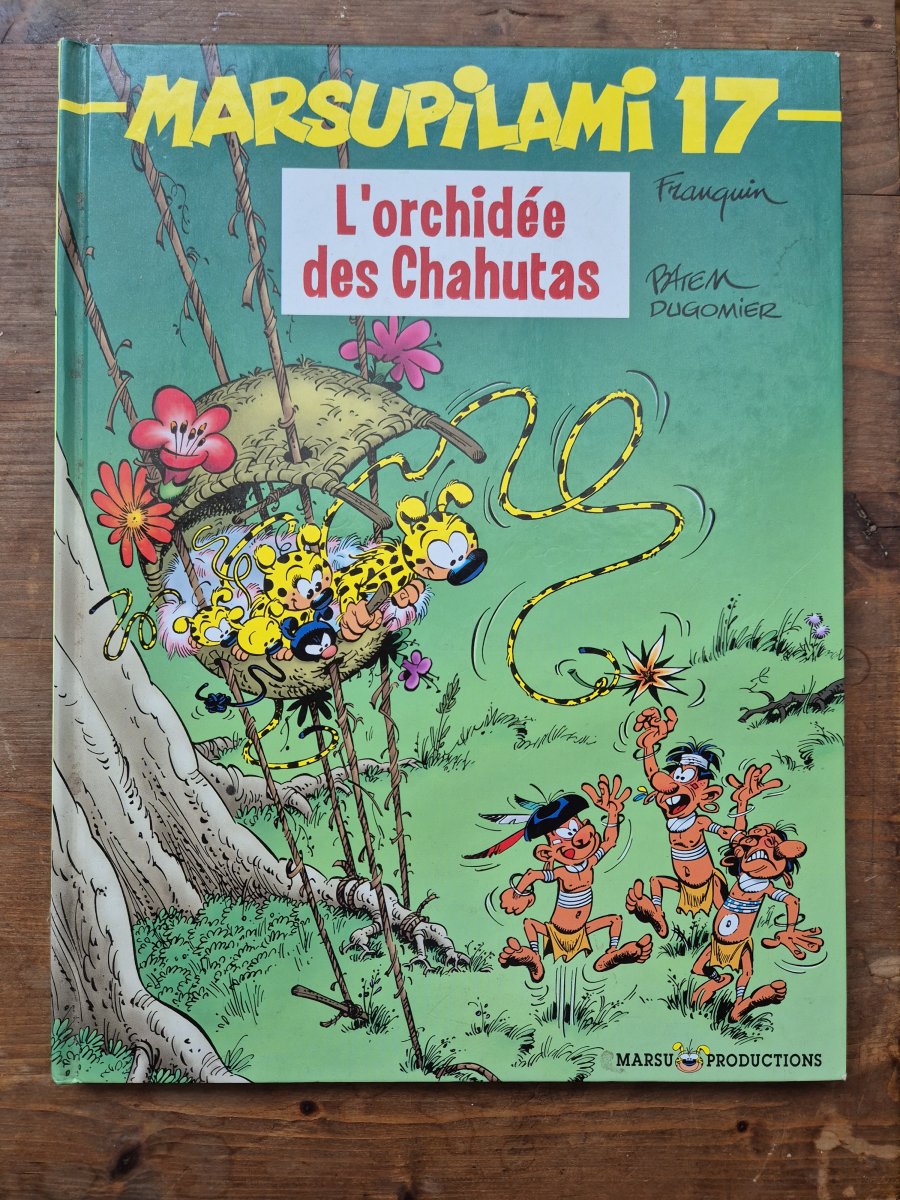 Image Marsupilami 17- L'orchidée des Chahutas