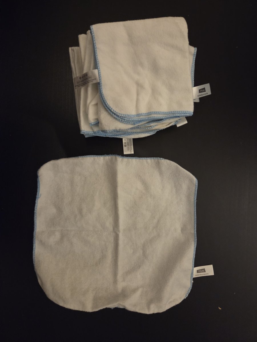 Image Lot de 10 lingettes en tissus