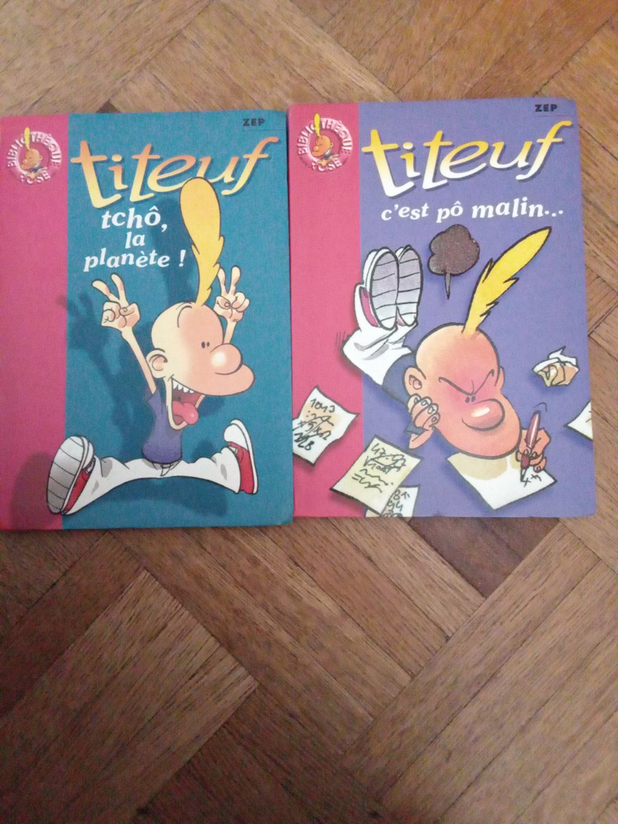 Illustration de Livre Titeuf
