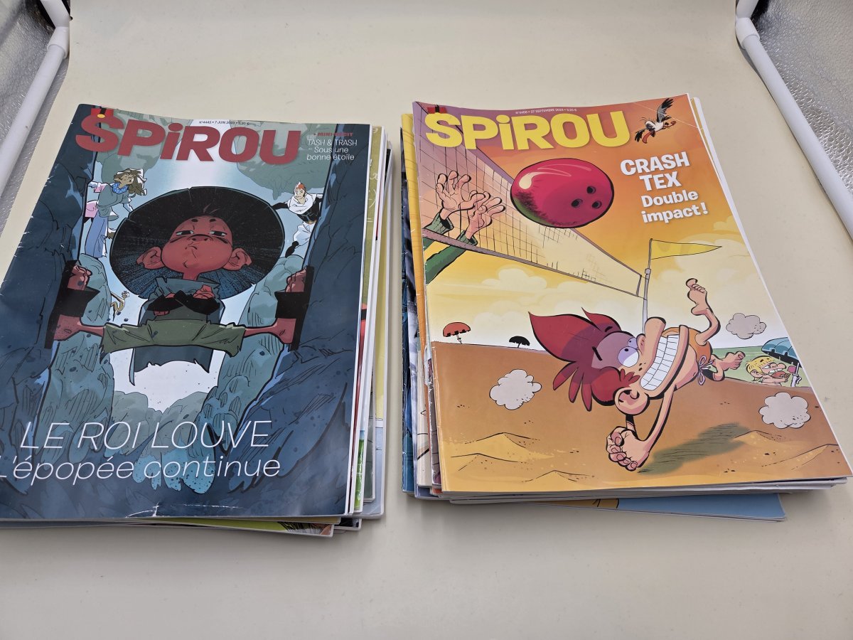 Illustration de Magazines Spirou 2023