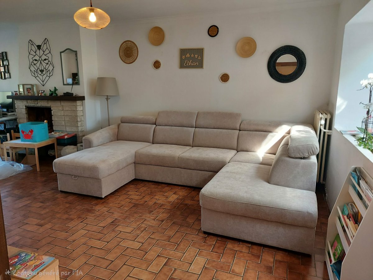 Image Don canapé 3 places en U