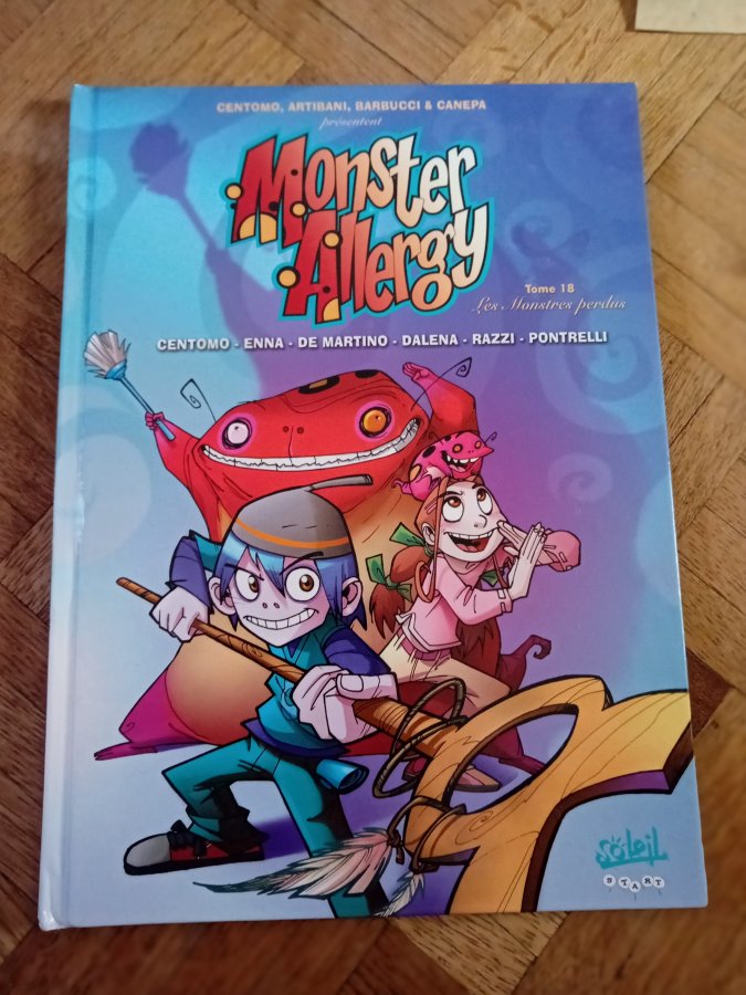 Illustration de Bd monster allergy les monstres perdus