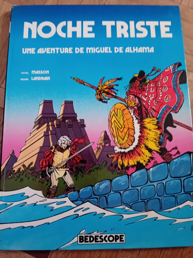 Illustration de Bd niche triste une aventure de Miguel de alhama
