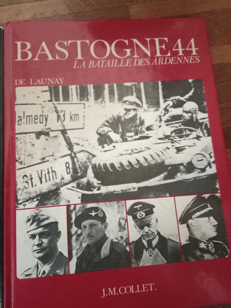 Illustration de Livre sur la Guerre Bastogne 44 / guerre et propagande