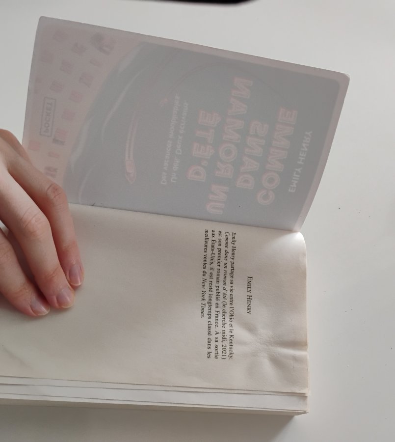 Illustration de Comme dans un roman d'été - Emily Henry 