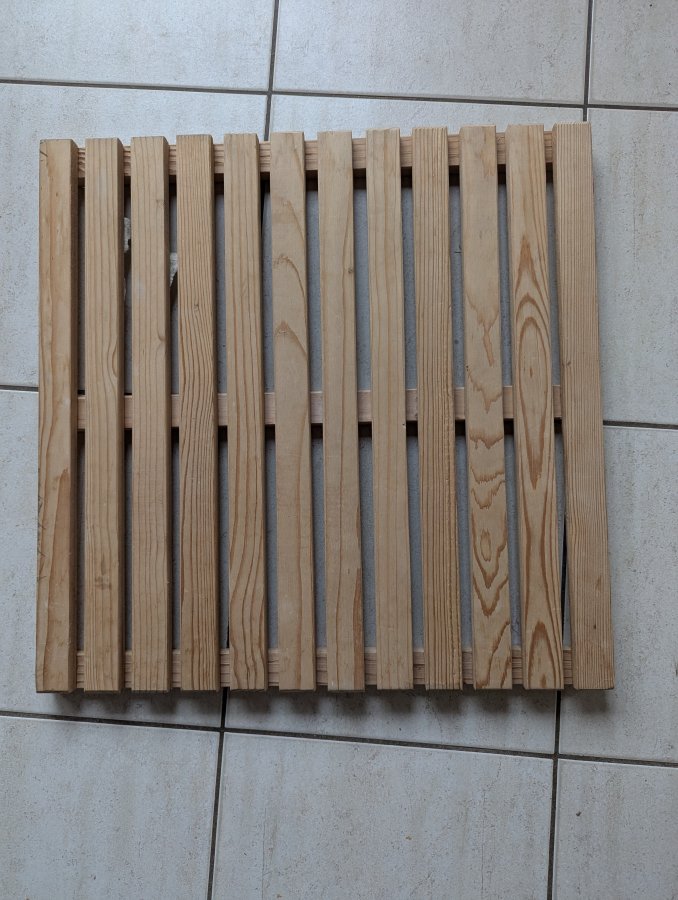 Image Dalle de douche en bois 50*50cm neuve