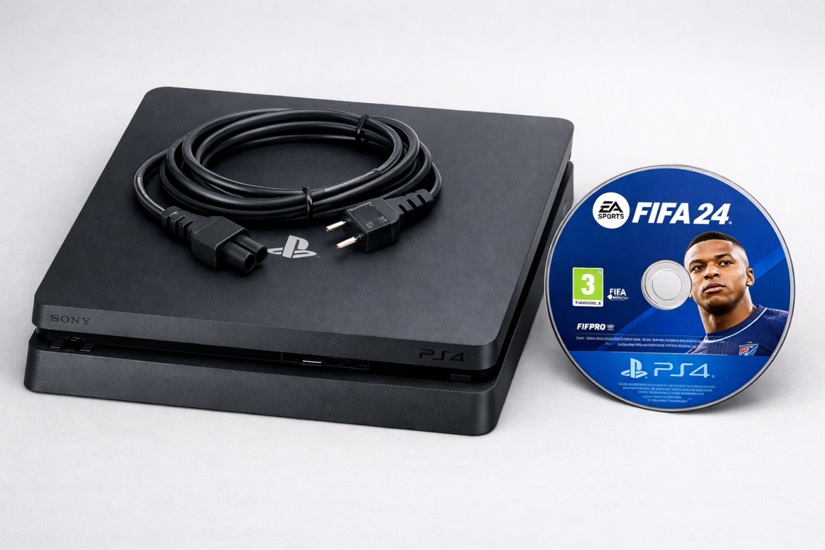 Illustration de Ps4 + fifa 24