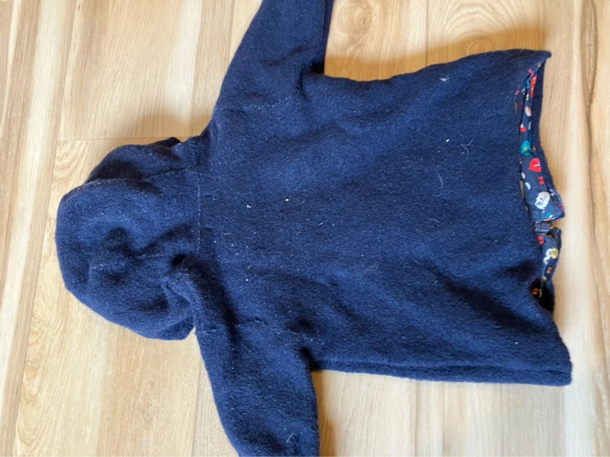 Illustration de Manteau laine