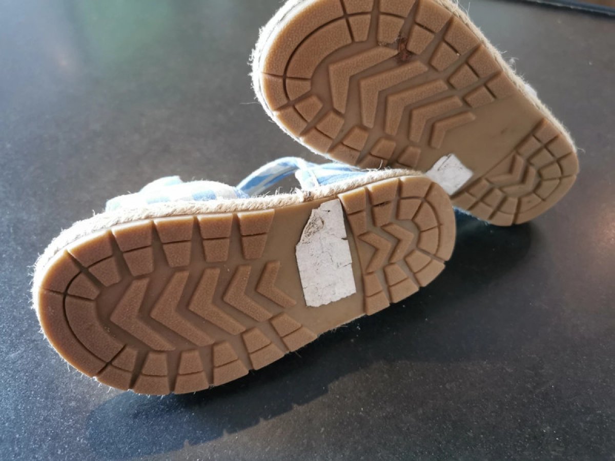 Illustration de Espadrilles vichy
