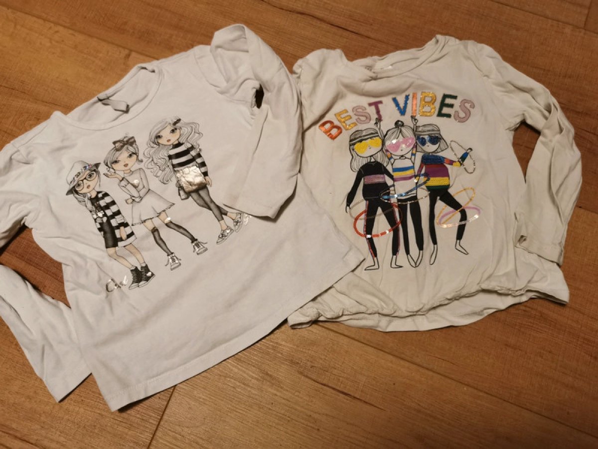 Illustration de T-shirt manches longues 110cm