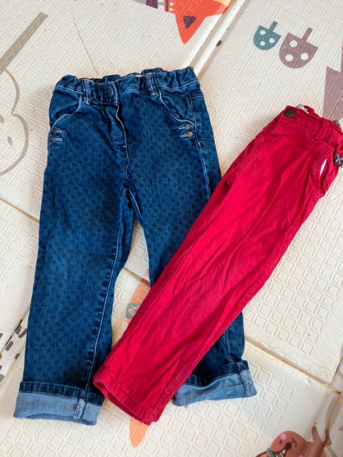 Illustration de Lot de 2 pantalons