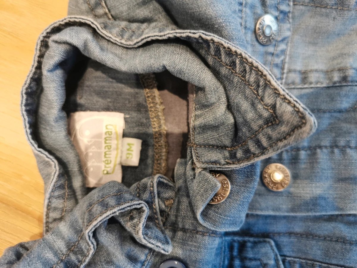 Illustration de Veste jeans 9mois