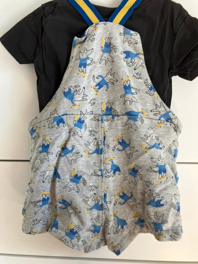 Illustration de Salopette short 86cm