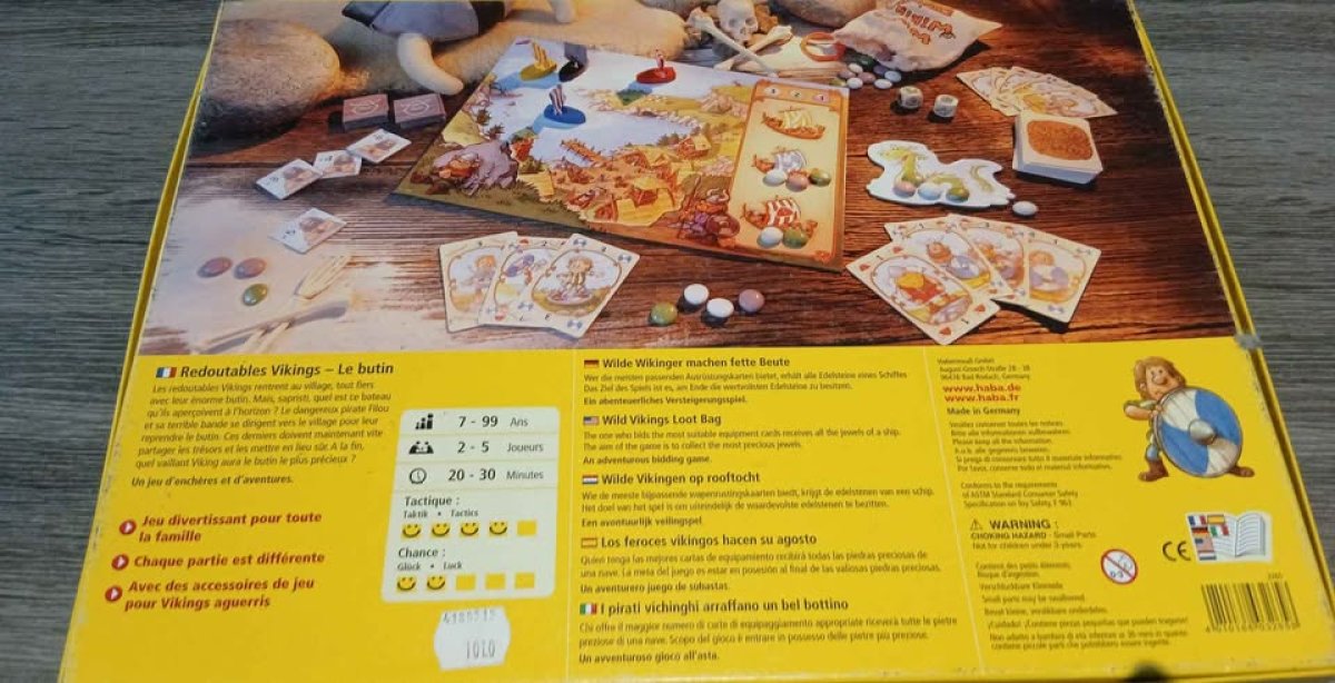 Illustration de Jeu Haba "Redoutables Vikings"