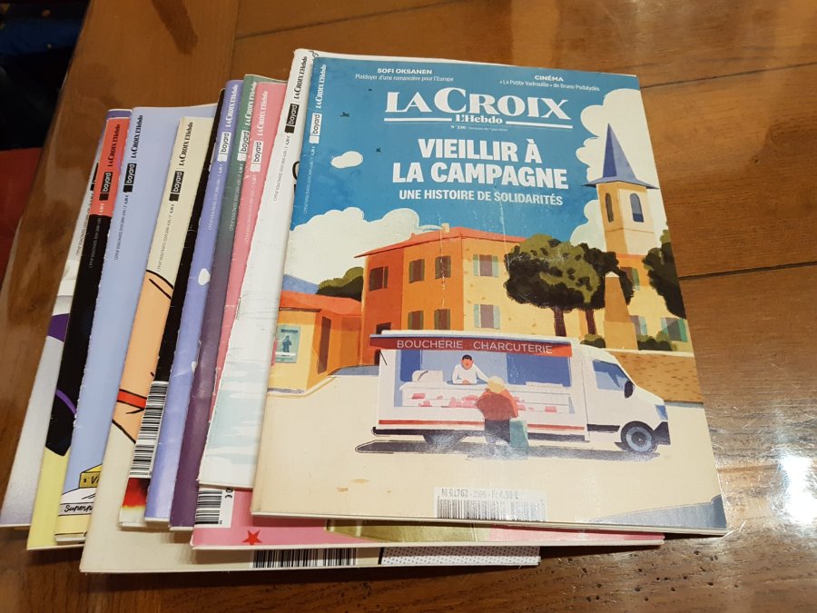 Image La Croix-L'hebdo - Nombreux numéros