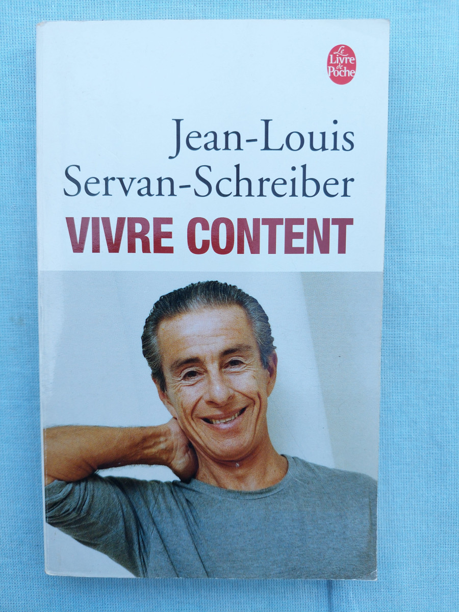 Illustration de Livre Vivre content 