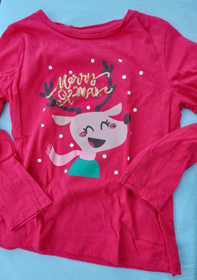 Illustration de T-shirt 6ans Noel, mis 1fois