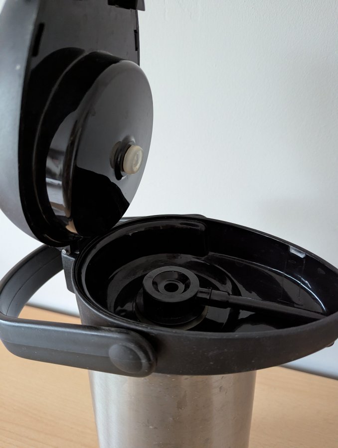 Illustration de thermo à café