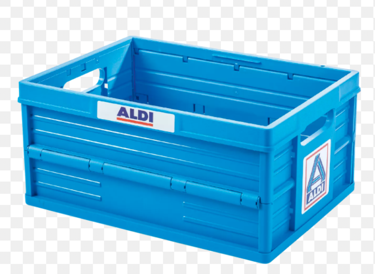 Illustration de bac pliant (ALDI)